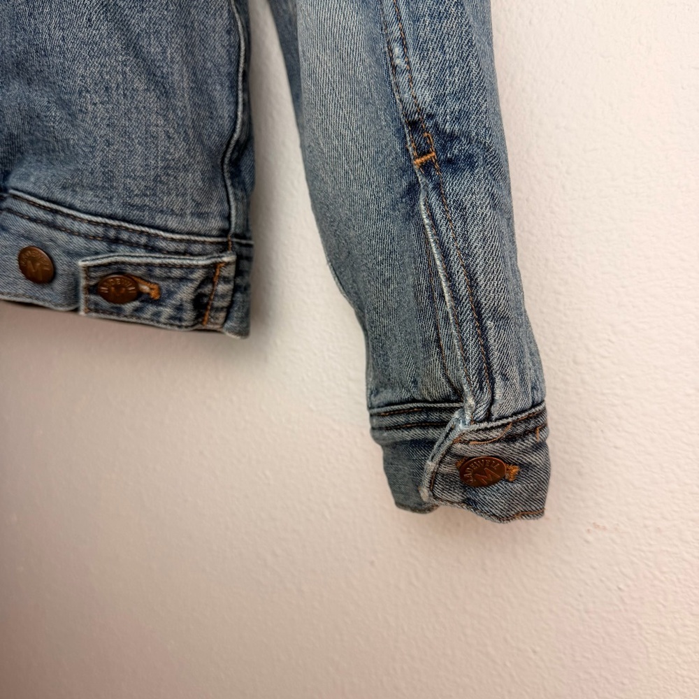 Madewell Men’s Sherpa Classic Jean Jacket Medium - Picture 14 of 16